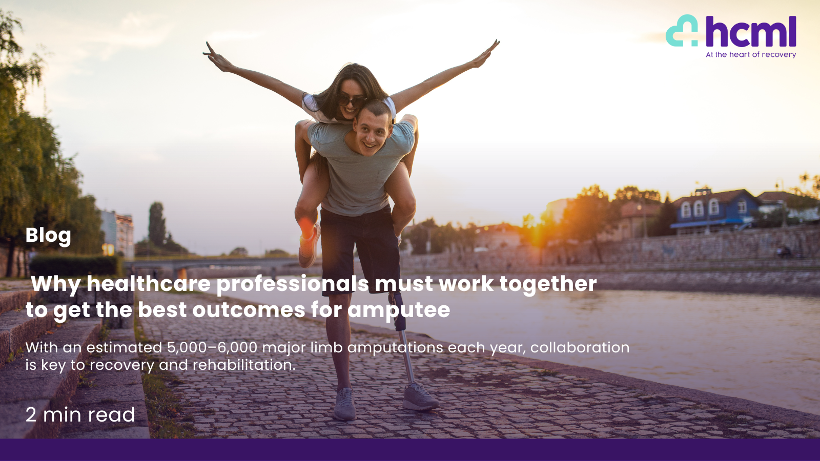 Why healthcare professionals must work together to get the best outcomes for amputees