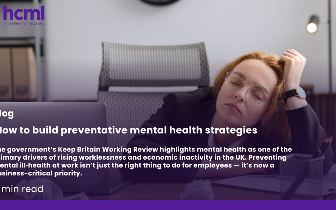 How to build preventative mental health strategies